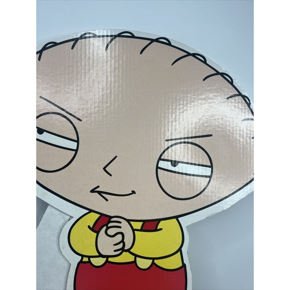 Family Guy Stewie Griffin 2005 Life-Size 24.5" Cardboard Standee Cutout Rare HTF - Picture 8 of 16
